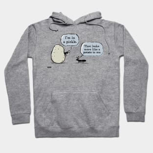 Funny Cartoon with Ants | I'm In A Pickle Hoodie